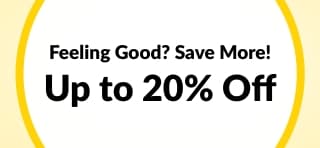 Up to 20% Off Wellness Sale