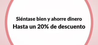 Ahorre hasta un 20% en bienestar