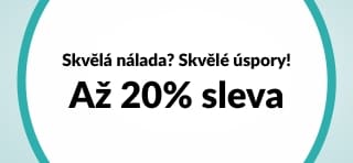Až 20% sleva – výprodej produktů