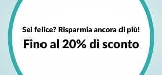 Fino al 20% di sconto con la promozione del benessere