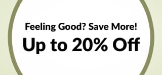 Up to 20% Off Wellness Sale