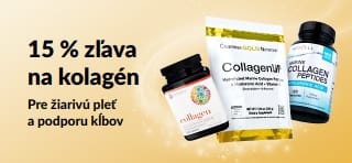 iHerb baner ponúkajúci 15 % zľavu na kolagén.