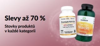 Banner propagující slevy až 70 %