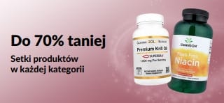 Baner promujący oferty z rabatami do 70%