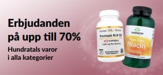 Banner som marknadsför erbjudanden på upp till 70%