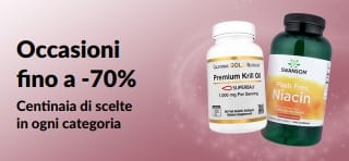 Banner che promuove occasioni fino a -70%