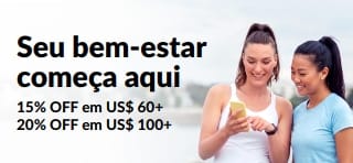 Até 20% OFF em todo o site com o código AUG26SW.