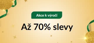 Akce k 30. výročí: Až 70% slevy