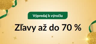 Výpredaj k 30. výročiu: Zľavy až do 70 %