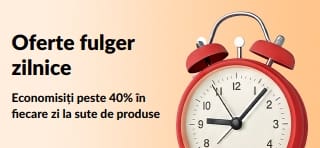 Economisiți peste 40% în fiecare zi la sute de produse