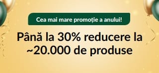 Promoție la aniversarea a 30 de ani: până la 30% reducere