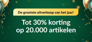 30-jarige Jubileum Sale: tot 30% korting