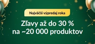 Výpredaj k 30. výročiu: Zľavy až do 30 %