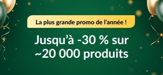 Offre 30e anniversaire : jusqu’à -30 %