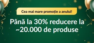Promoție la aniversarea a 30 de ani: până la 30% reducere