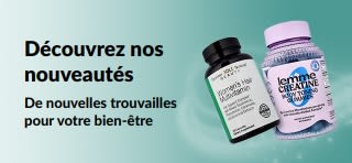 Bannière présentant les nouveautés iHerb à ajouter à votre routine bien-être