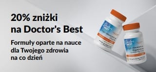 Zyskaj 20% rabatu na produkty Doctor's Best z kodem promocyjnym OCT26DRB, w tym na CoQ10 i magnez.