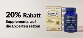 Hol dir 20 % Rabatt auf die Nahrungsergänzungsmittel, die Experten täglich einnehmen – mit dem Rabattcode OCT26DAILY.