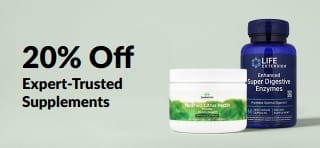 Shop 20% off supplements experts take daily with promo code OCT26DAILY.