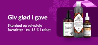 iHerb-banner med 15 % rabat på skønheds- og selvplejeprodukter med koden DEC25BBPC, herunder hudpleje- og hårplejeprodukter.