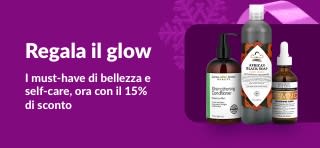 Banner iHerb che promuove uno sconto del 15% sui prodotti di bellezza e cura personale con il codice DEC25BBPC, con prodotti per la skincare e la cura dei capelli.