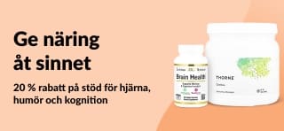 iHerb 20 % rabatt på kosttillskott för hjärna och kognition. Använd koden: OCT25BRAIN