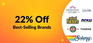 22% OFF BEST-SELLING BRANDS