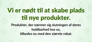 UDSALG KØB NU