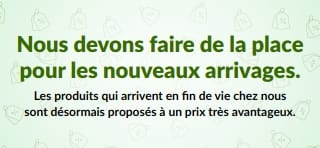 DÉSTOCKAGE ACHETEZ MAINTENANT