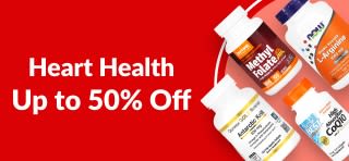 UP TO 50% OFF HEART HEALTH