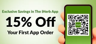 SHOP THE iHERB APP 15% OFF FIRST APP ORDER