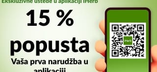 KUPUJTE U iHERB APLIKACIJI UZ 15 % POPUSTA NA PRVU NARUDŽBU U APLIKACIJI