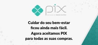 Cuidar do seu bem-estar ficou ainda mais fácil. A iHerb agora aceita PIX como forma de pagamento no Brasil, aproveite uma experiência de checkout rápida e segura.