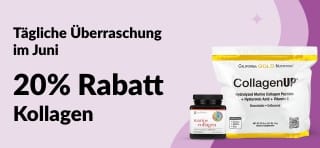 Werbektion mit 20% Rabatt auf die Kategorie Kollagen mit dem Code JUN25C