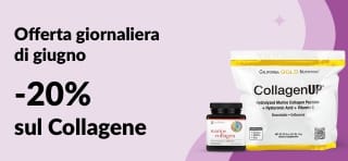 Promozione del 20% sulla categoria collagene con il codice JUN25C