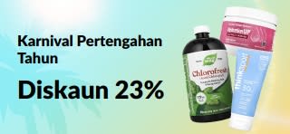 Sepanduk jualan Karnival Pertengahan Tahun : Diskaun 23% dengan kod 7BUY77.
