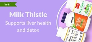 UP TO 50% OFF MILK THISTLE