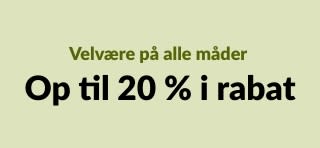 iHerb-banner, der promoverer op til 20 % i rabat på helsebrands, herunder VetriScience, Pet Naturals, Botanicals og flere.