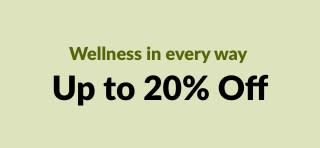 iHerb banner promoting up to 20% off wellness brands including VetriScience, Pet Naturals, Botanicals and more.