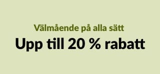 iHerb-banner som marknadsför upp till 20 % rabatt på hälsomärken som VetriScience, Pet Naturals, Botanicals och många fler.