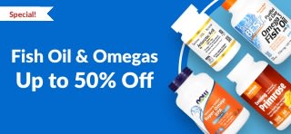 UP TO 50% OFF FISH OIL & OMEGAS