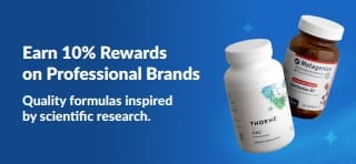 Earn 10% rewards on professional brands, featuring premium supplements products.