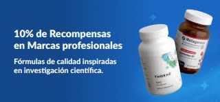 Obtén 10% de recompensa en marcas profesionales, con productos de suplementos premium.