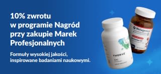 Zyskaj 10% zwrotu środków w programie Nagród przy zakupie Marek Profesjonalnych z suplementami premium.
