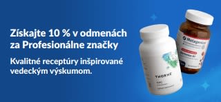 Získajte 10 % v odmenách za profesionálne značky s prémiovými výživovými doplnkami.
