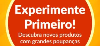 Banner a promover a oferta de teste 