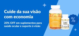 20% OFF Cuidados com a visão