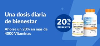 20% de descuento en Vitaminas