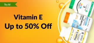 UP TO 50% OFF VITAMIN E