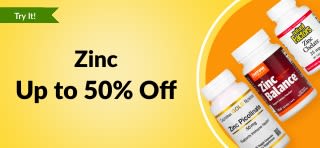UP TO 50% OFF ZINC